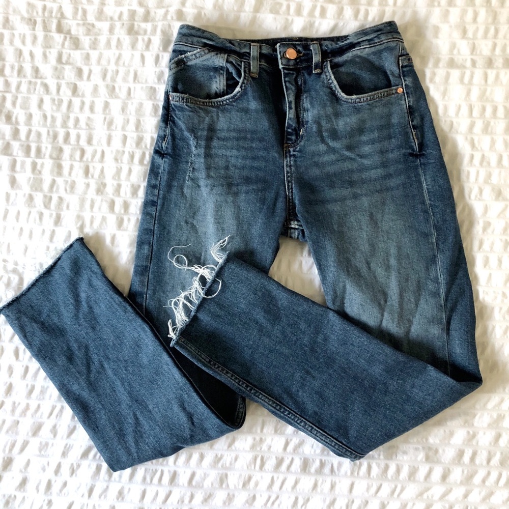 Zara High Waisted Jeans